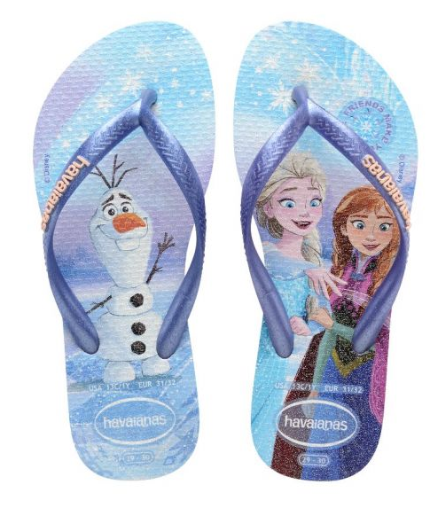 HAVAIANA KIDS SLIM PRINCESS ROXO FANTASY 31/32
