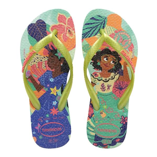 SAND.HAVAIANAS KIDS SLIM PRINCESS VERDE