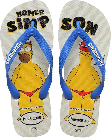 HAVAIANAS SIMPSONS TOP 41/42 BCO AZ