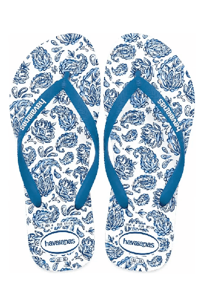 HAVAIANAS SLIM DAYDREAM FC BRANCO 37/8