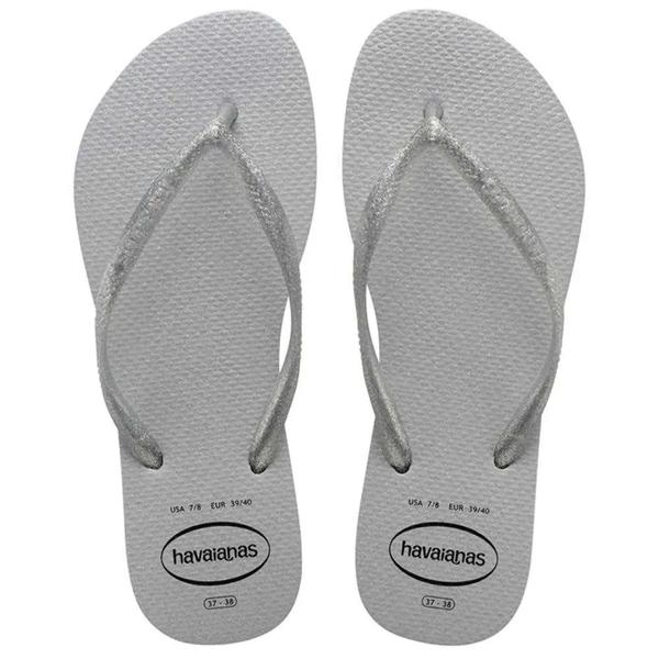 SANDALIA HAVAIANAS SLIM CINZA GELO 37/38