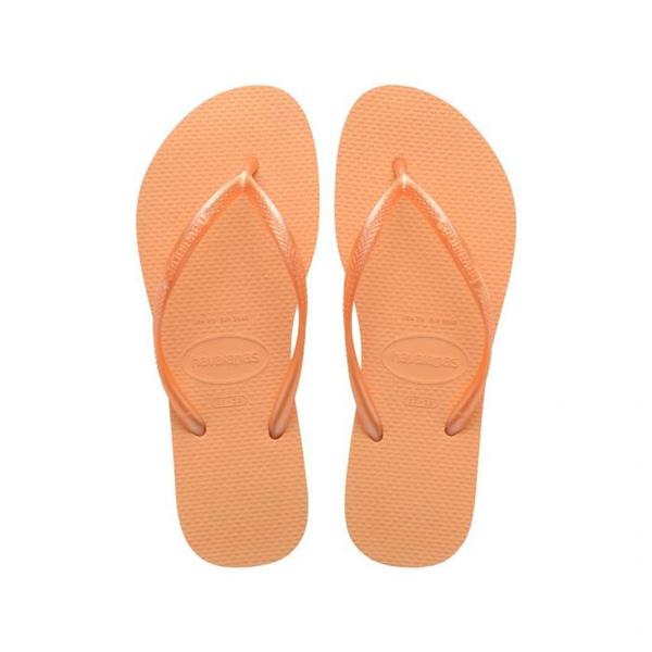 Sandalia Havaiana Fem Slim Pessego