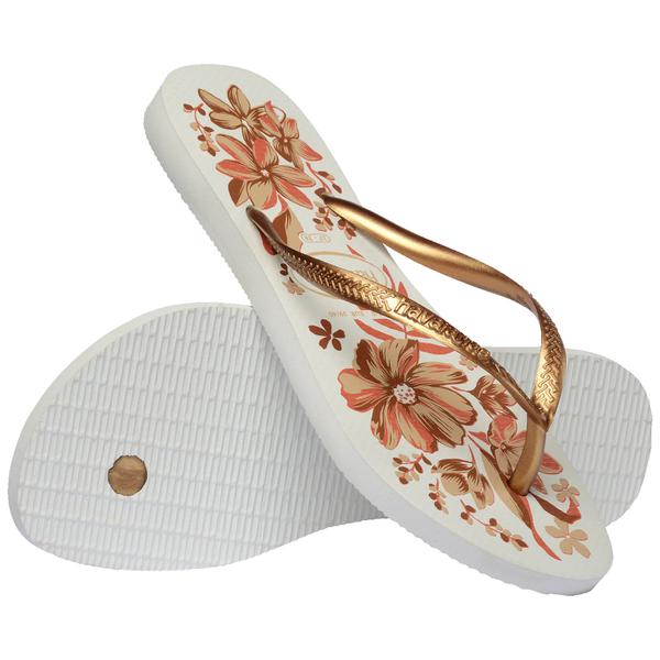 HAVAIANAS FEM SLIM ORGANIC 41/42 BRANCO