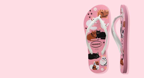 SAND HAVAIANAS SLIM PETS AD 33/34 RS CHIFF