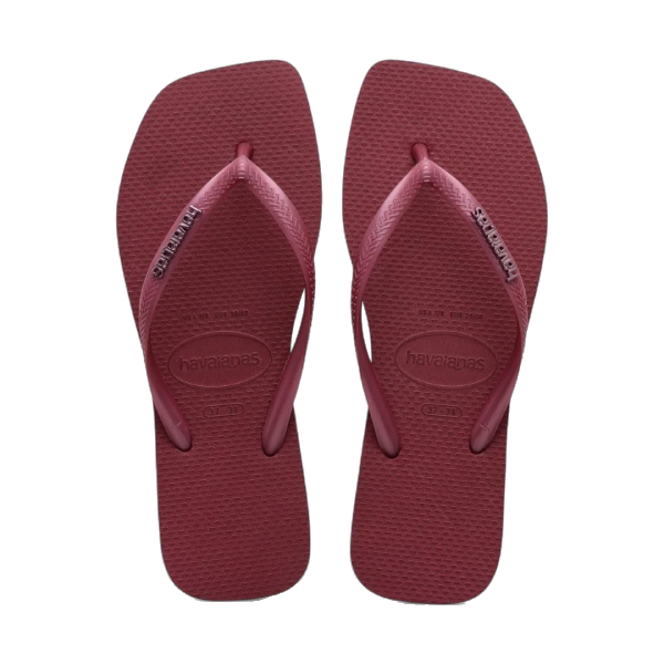 Sandalia Havaiana Fem Slim Amaranto