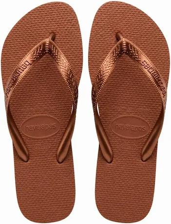HAVAIANAS TOP LISA TIRAS 37/38 FERRUGEM