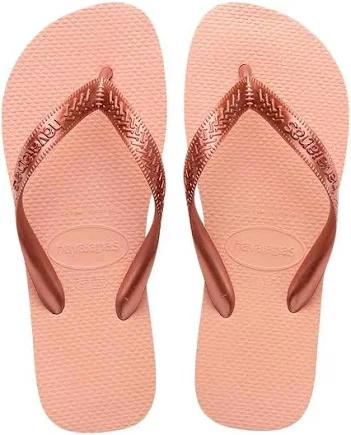 HAVAIANAS TOP LISA TIRAS 41/42 ROSA BALL