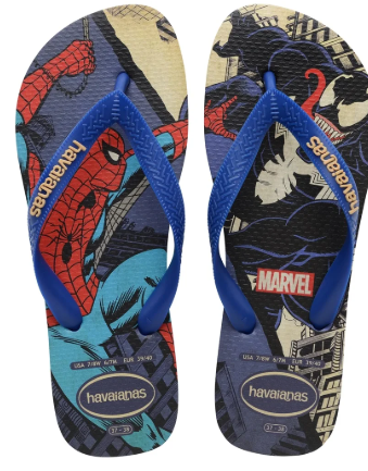 HAVAIANAS MASC TOP MARVEL CL 37/38 MARIN