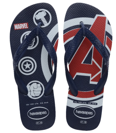 HAVAIANAS MASC TOP MARVEL CL 39/40 MARIN
