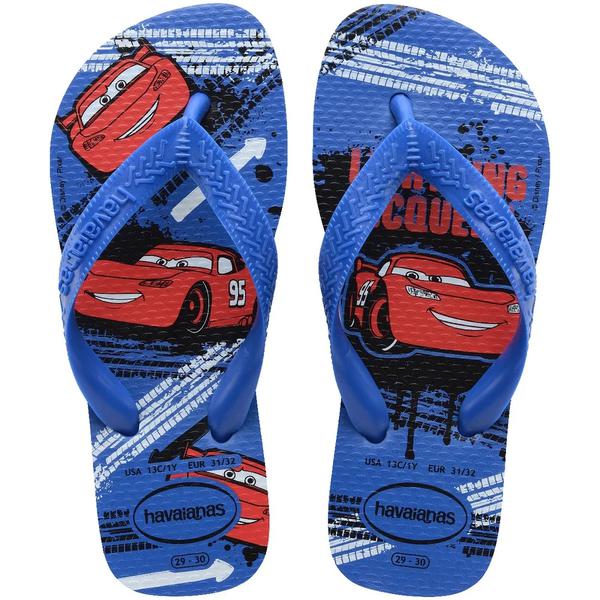 SANDALIA HAVAIANAS INFANTIL CARS AZUL AZUL 31 32