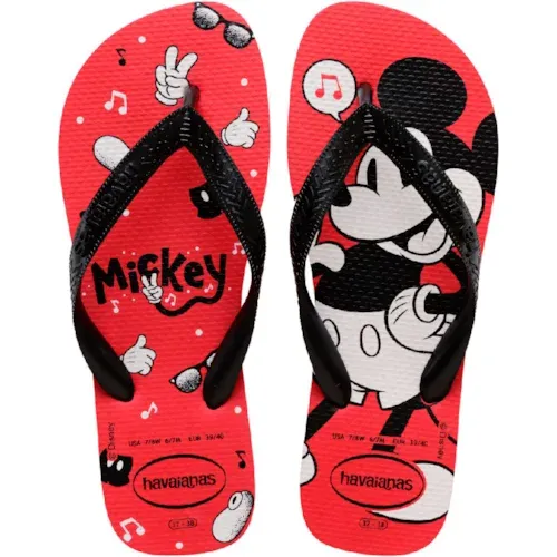HAVAIANAS KIDS DISNEY 35/36 CARROS VERME