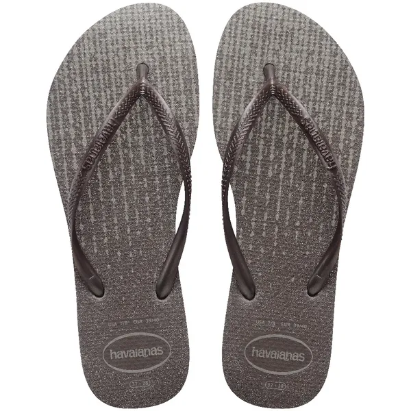 HAVAIANAS FEM SLIM GLOSS 35/36 FOG