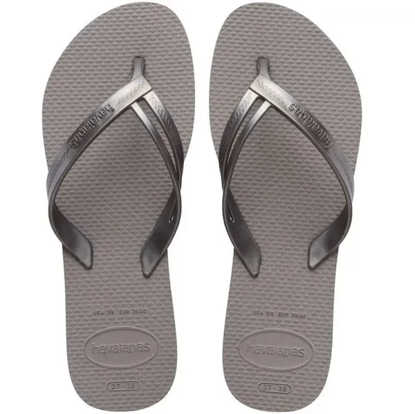 HAVAIANAS FEM ELEGANCE 37/38 CINZA RECIF