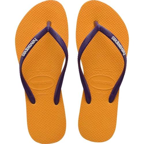 SANDALIA HAVAIANAS COLOR LISA LARANJA CITRUS 35 36