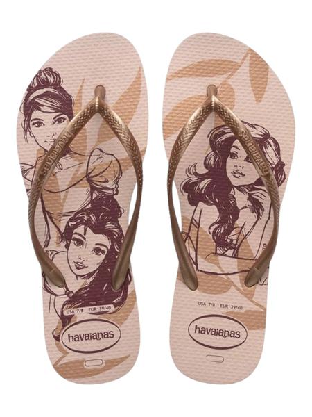 SAND HAVAIANAS SLIM DISNY UN 37/38 ROSA BALL