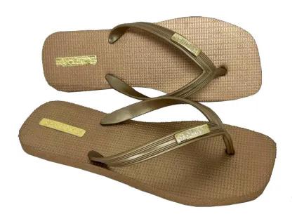 Sand Olinda Metalica 39 40 Dourado