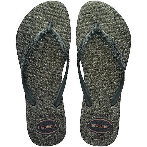 SANDALIA HAVAIANAS SLIM LISA VERDE OLIVE 35/36