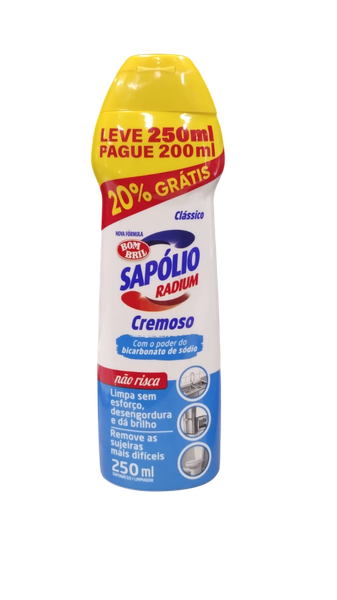 SAPON CREM SAPOLIO RADIUM CLAS 250ML L+P