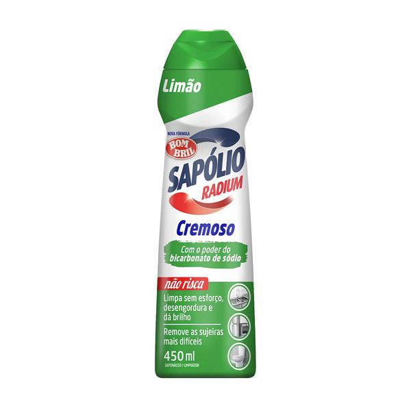 SAPOLIO RADIUM CREMOSO LIMAO 450 ML