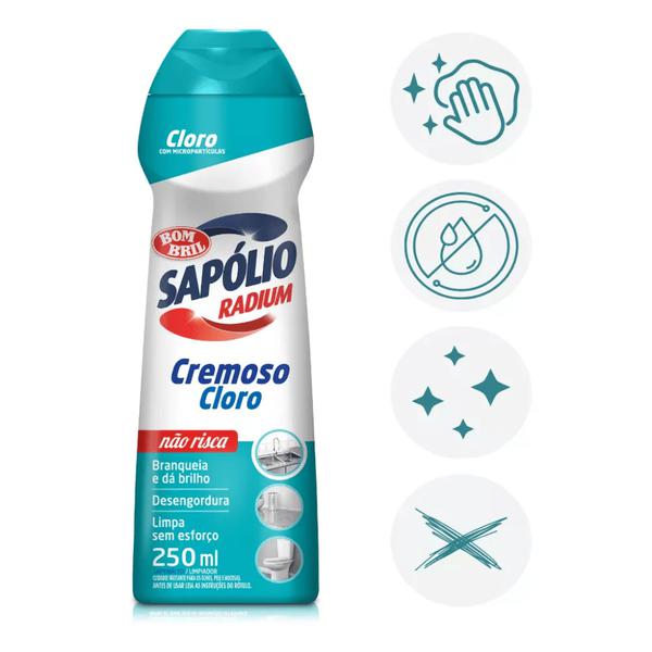 SAPOLIO RADIUM CREM L250P200ML CLORO
