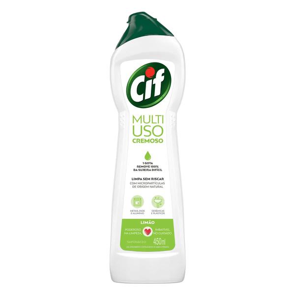 CIF CREMOSO LIMPEZA PROF LIMAO 450ML