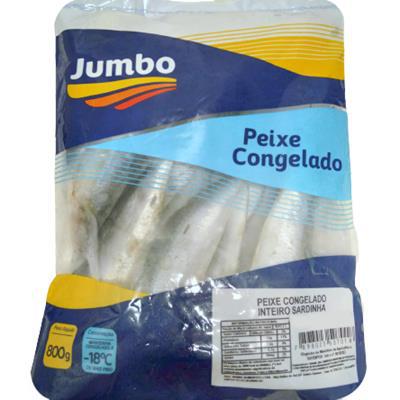 PEIXE SARDINHA JUMBO 800GR INTEIRA