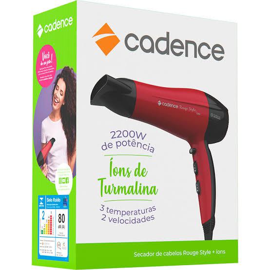 SECADOR CABELO CADENDE ROUGE 2200W 220V