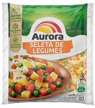 SELETA DE LEGUMES AURORA CONG 300G