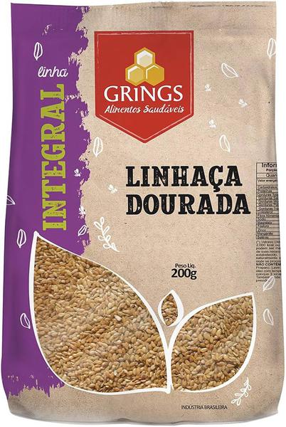 Semente Linhaca Dourada Grings 200G