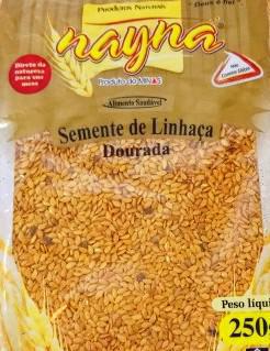 SEMENTE NAYNA LINHACA DOURADA 250G