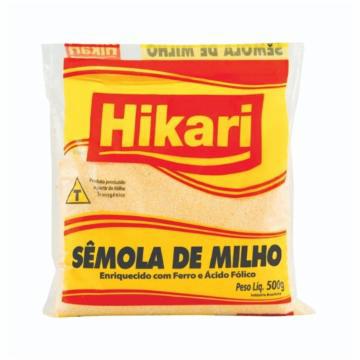 SEMOLA DE MILHO HIKARI 500G