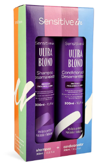 KIT SH COND SENSITIVE ULTRA BLOND 300ML