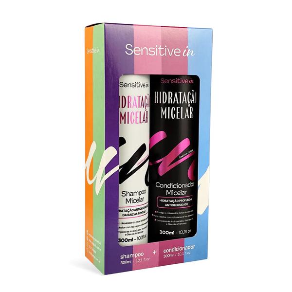 KIT SH COND SENSITIVE HID MICELAR 300ML