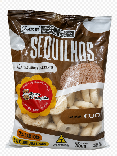BISCOITO VO TEREZINHA SEQUILHOS COCO 300G