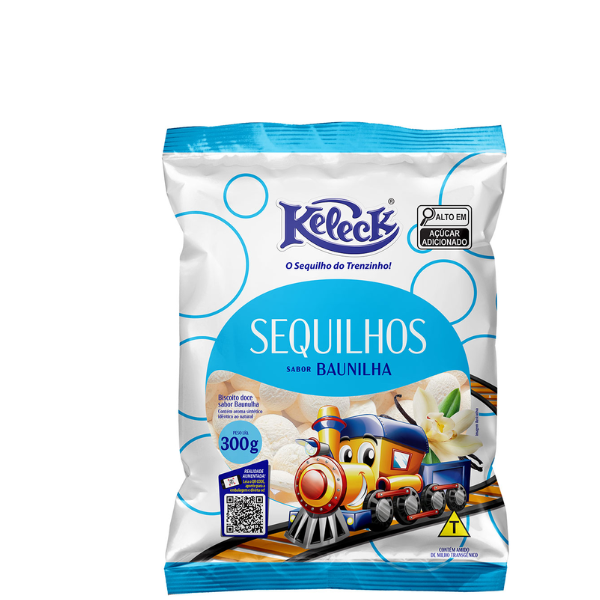 BISC KELECK SEQUILHO 100G BAUNILHA