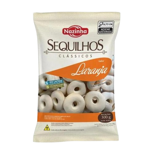 BISCOITO SEQUILHOS VO TEREZINHA LARANJA