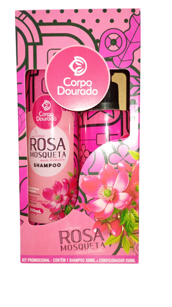 SH+COND CORPO DOUR ROSA MOSQU 550ML