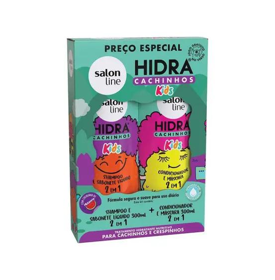 KIT HIDRA SALON LINE 300ML SH COND CACHO