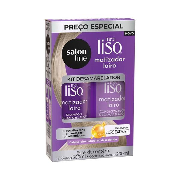 KIT SALON LINE MEU LIS SH300ML/COND200ML