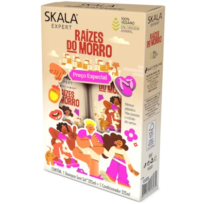 KIT SH+COND SKALA 325ml RAIZES
