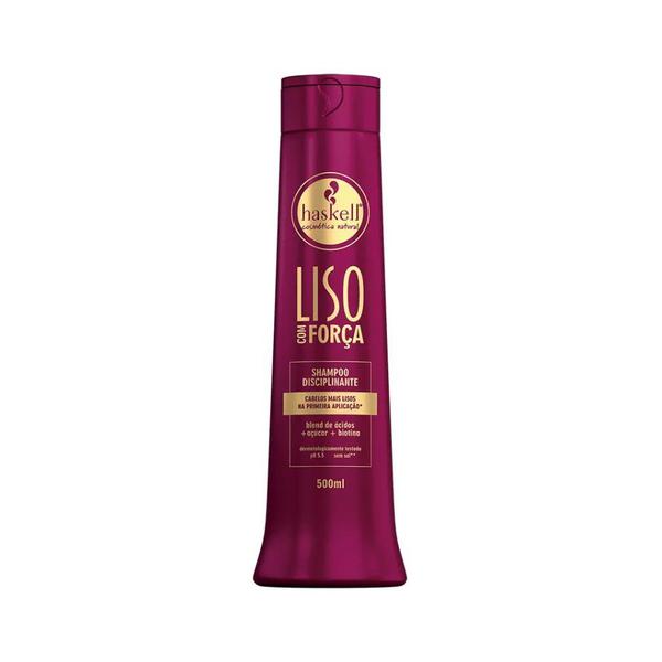SHAMPOO HASKELL LISO C FORCA 500ML