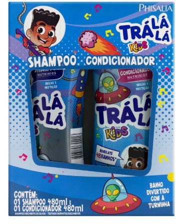 KIT TRA LA LA KIDS NUTRIKIDS SHAMPOO+CON