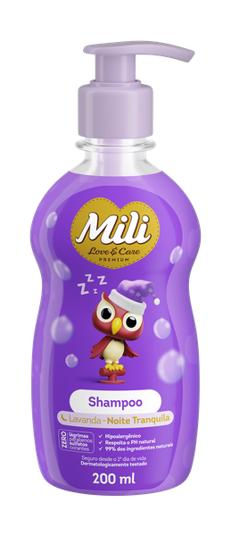 SHAMPOO MILI LOVE E CARE LAVANDA 200ML