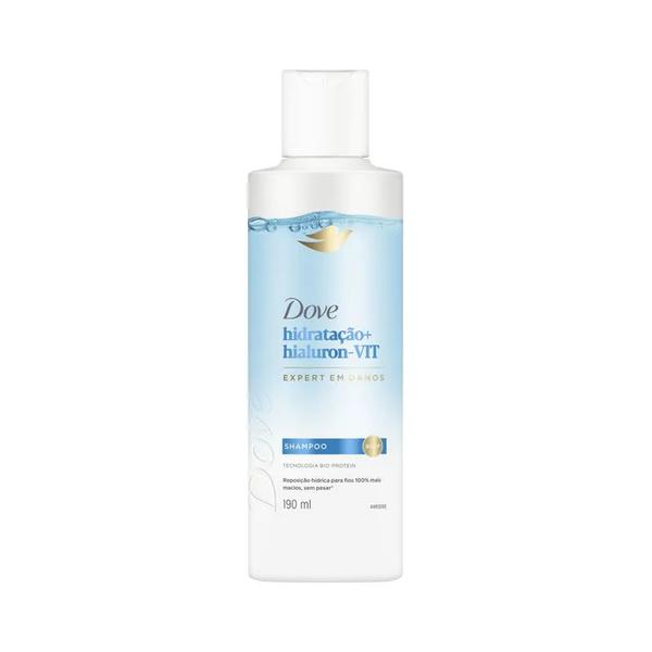 SHAMPOO DOVE HIDRATACAO + HIALURON-VIT 190GR