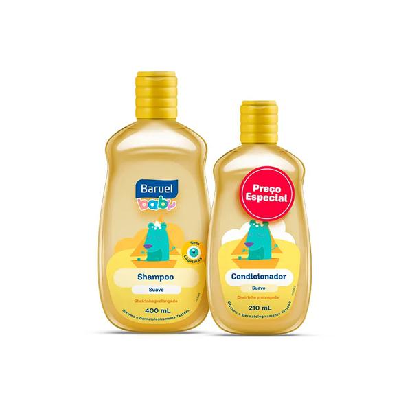 Kit Sh 400ml+Cond 200ml Baruel Baby Sono Tranquilo