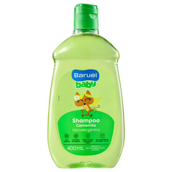 SHAMPOO BARUEL 400ML CAMOMILA BABY