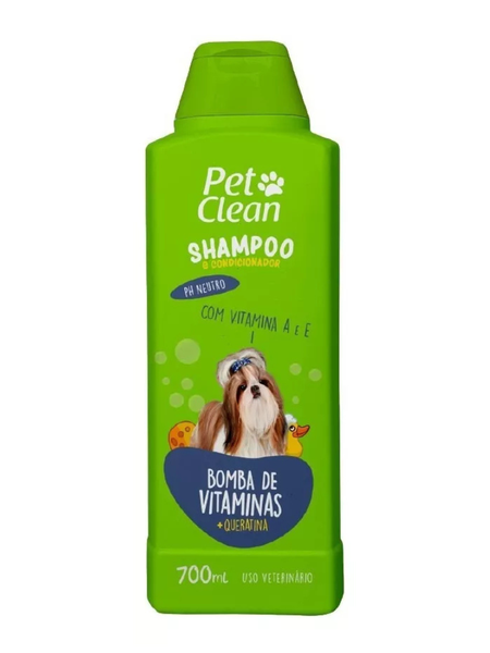 SH.COND.PET CLEAN 700ML  BOMBA DE VITAMI