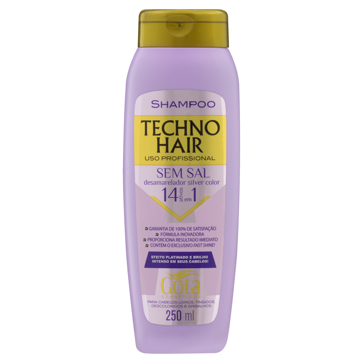 SHAMPOO GOTA TECHNO HAIR DESAMARELADOR 250ML
