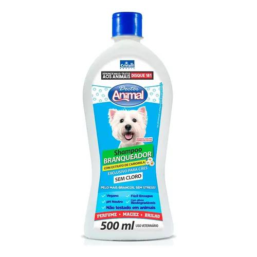 SHAMPOO DR ANIMAL BRANQUEADOR - 500ML