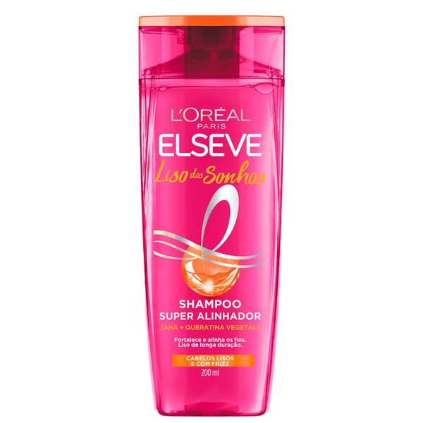 Shampoo Elseve 200ml Liso Dos Sonhos